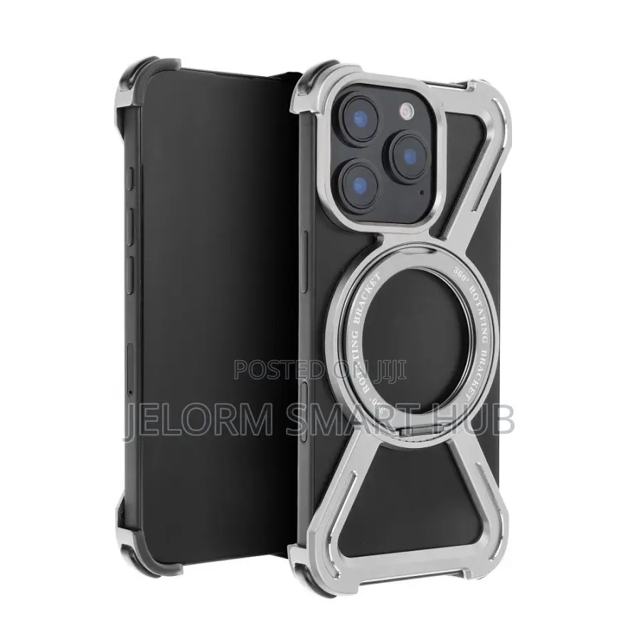 iPhone 16 Pro Max Metal Half Case