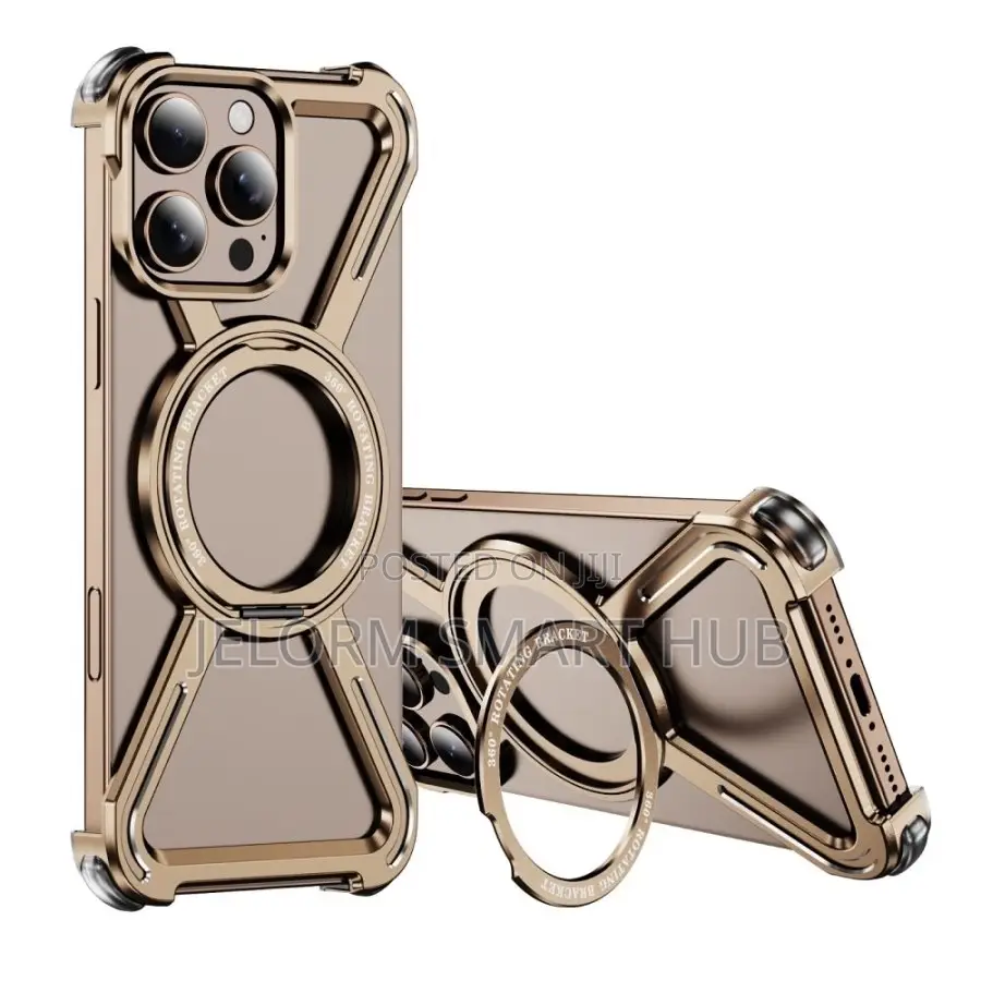 iPhone 16 Pro Max Metal Half Case