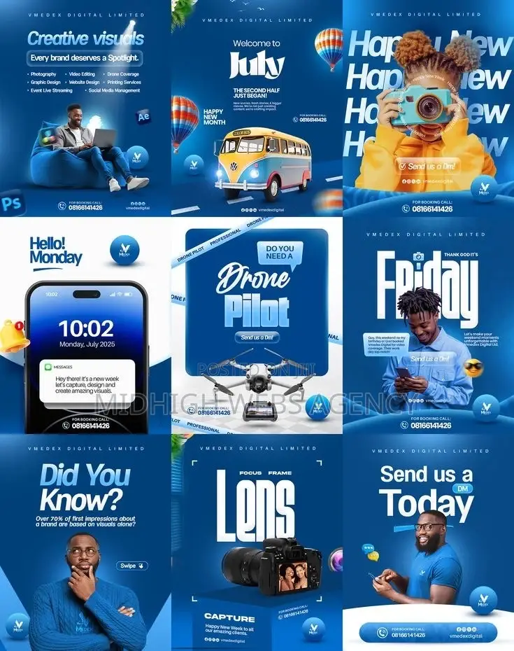 Professional Social Media Design for Instagram, Facebook, and More