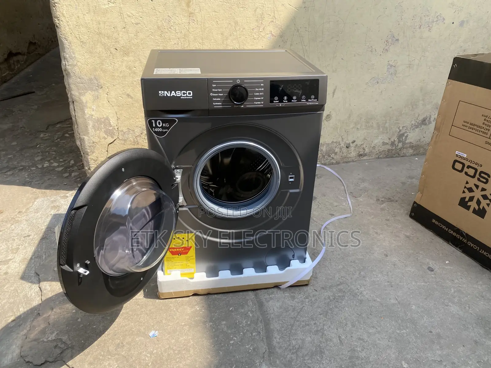 Nasco 8kg Frontload Washingmachine Fully Auto