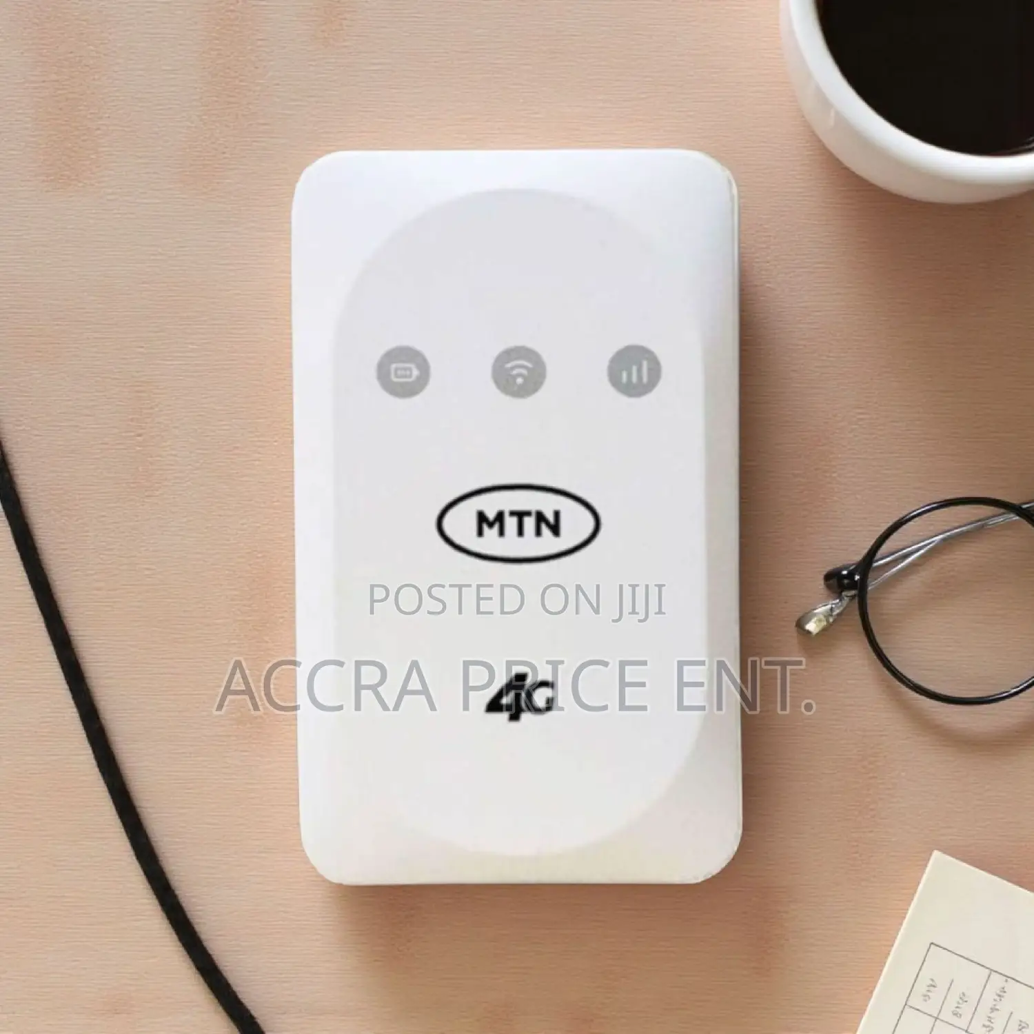 MTN Universal 4g Pocket Mifi-White (54466)