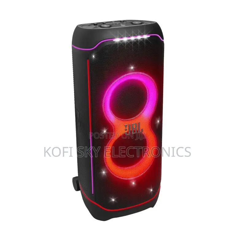 Jbl Partybox Ultimate Wifi & Bluetooth Speaker – Black