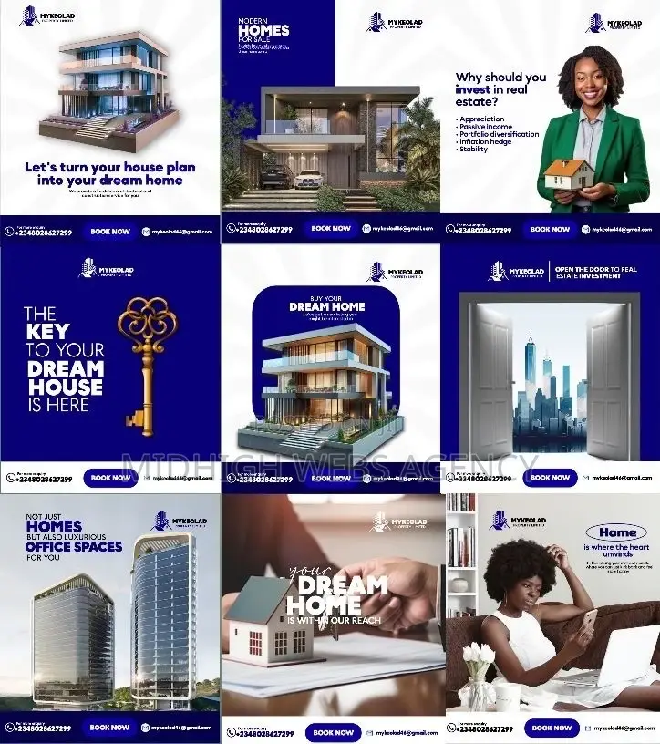Professional Social Media Post for (Real Estate and Construction)