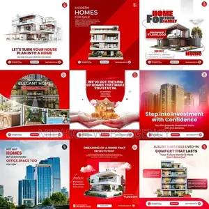 Professional Social Media Post for (Real Estate and Construction)