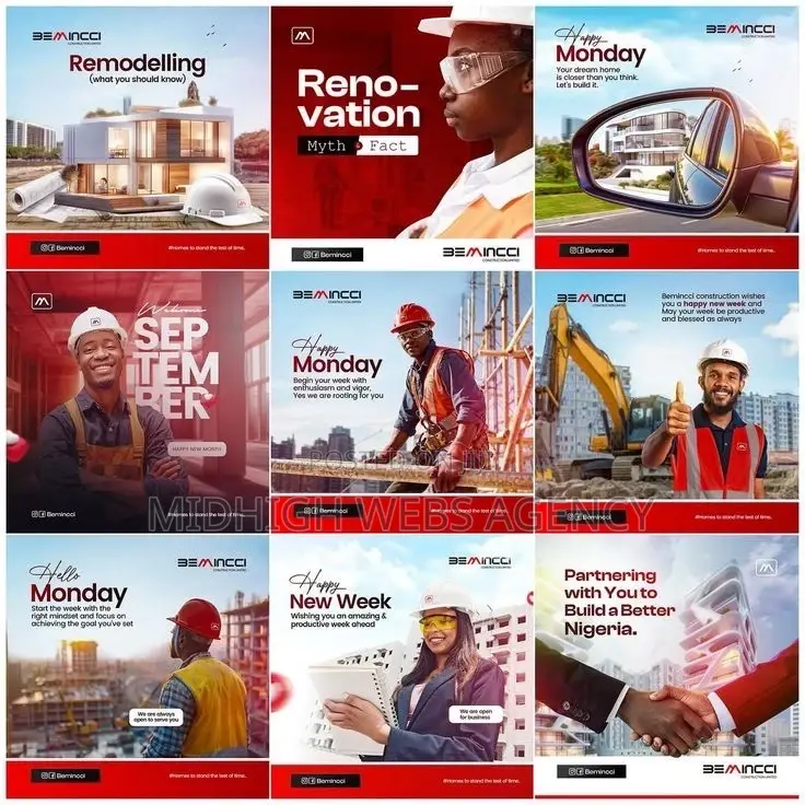 Professional Social Media Post for (Real Estate and Construction)