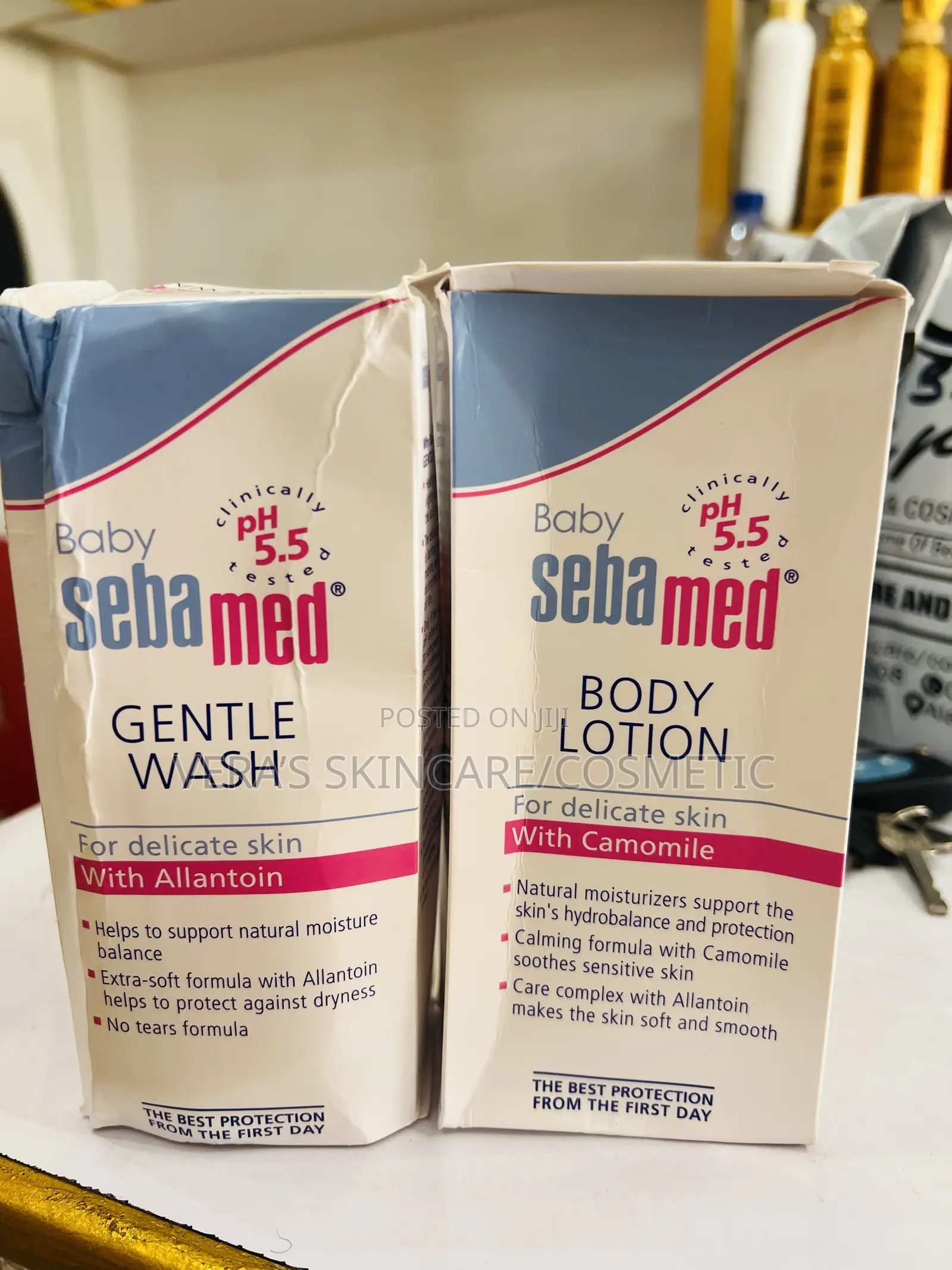 Baby Sebamed Body Lotion And Wash