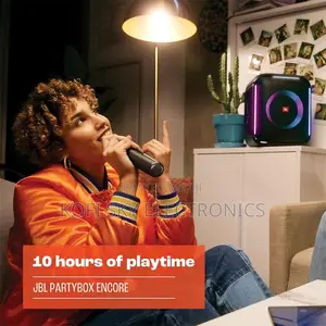 Jbl Partybox Encore Portable Bt Speaker With Light Effects And Mic