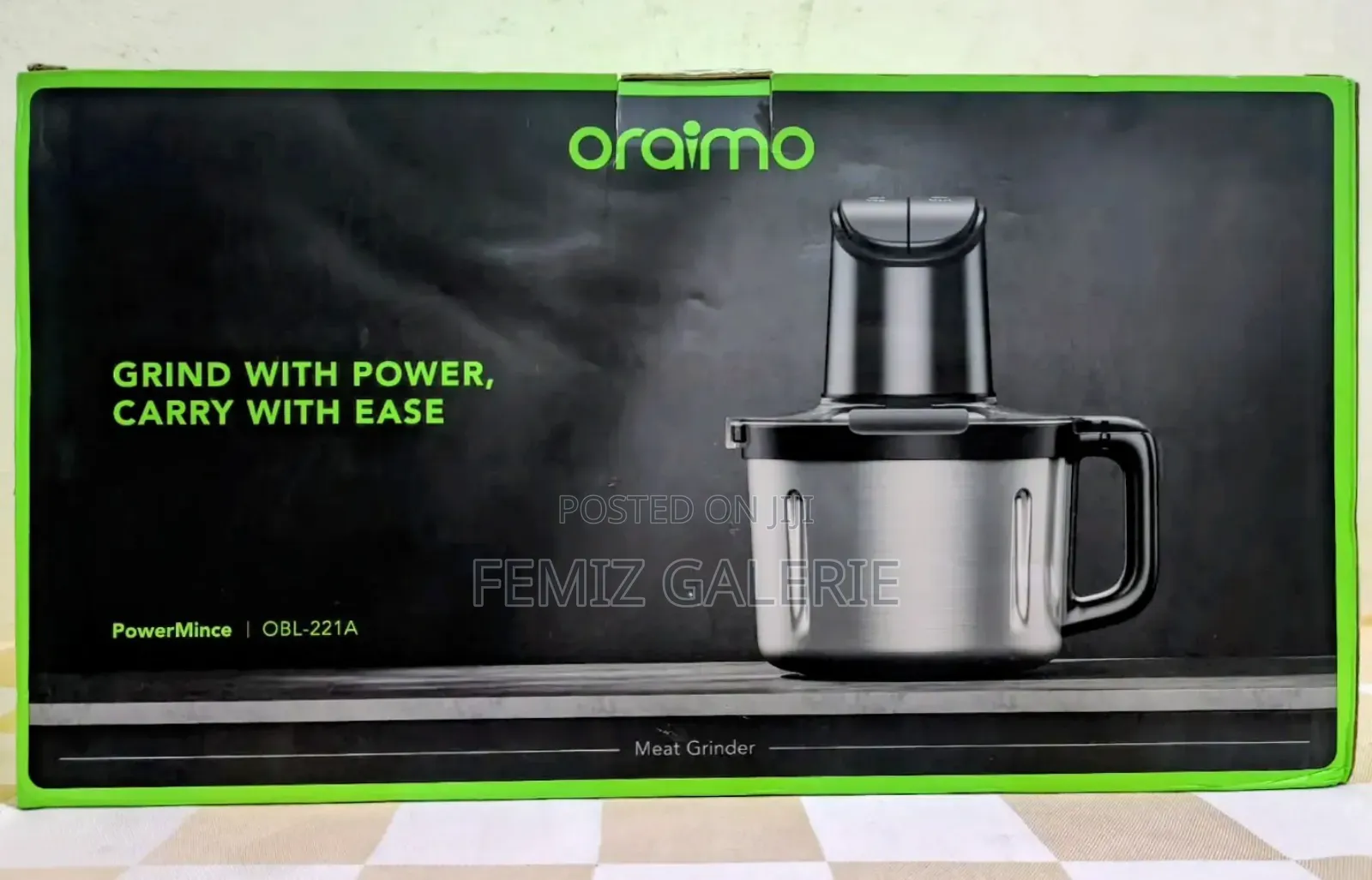 Oraimo Powermince 4l 2-in-1 Powerful Meat Grinder