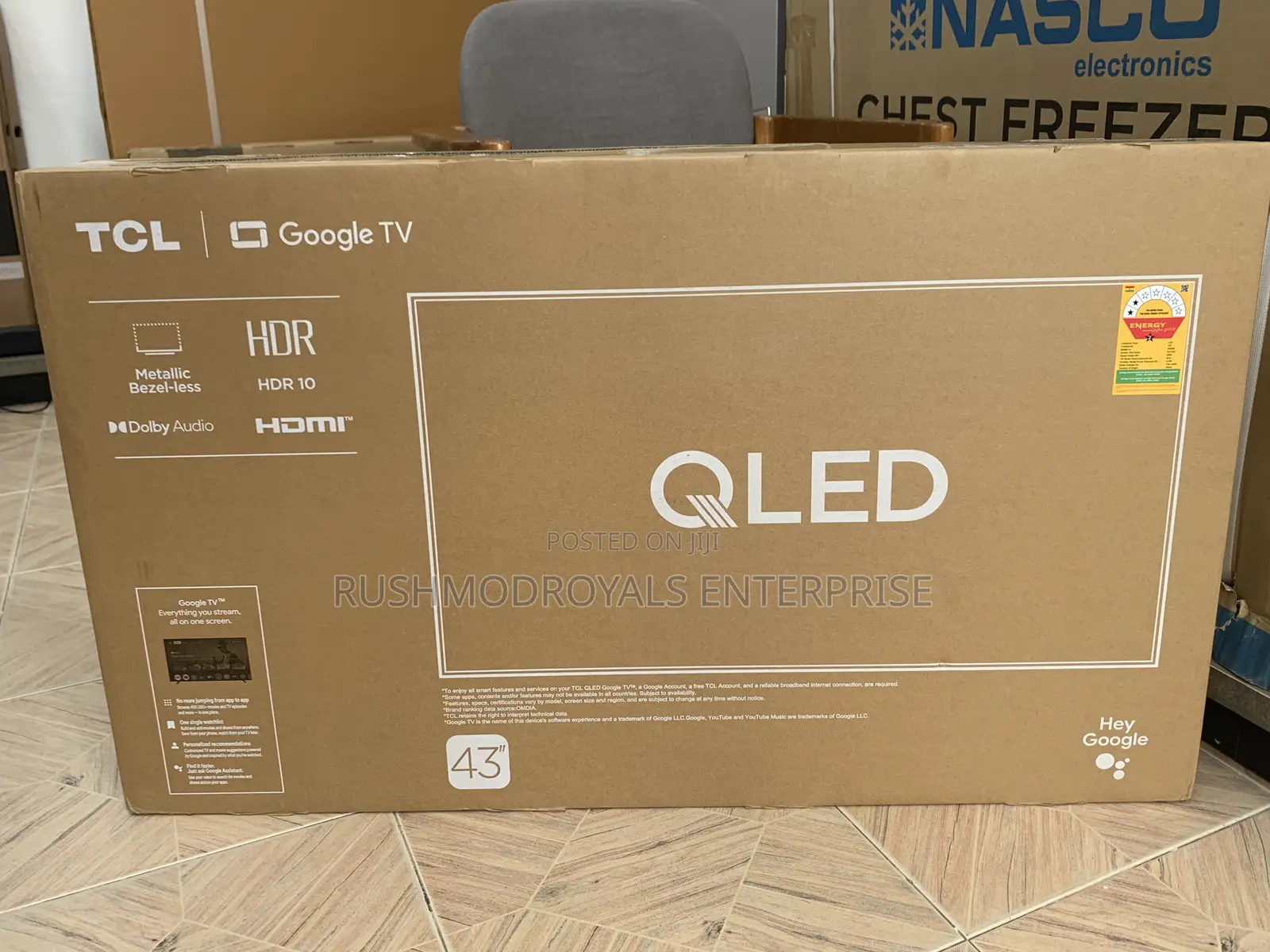 Your Window to a World of Color: TCL Qled Google Tv 43s5k