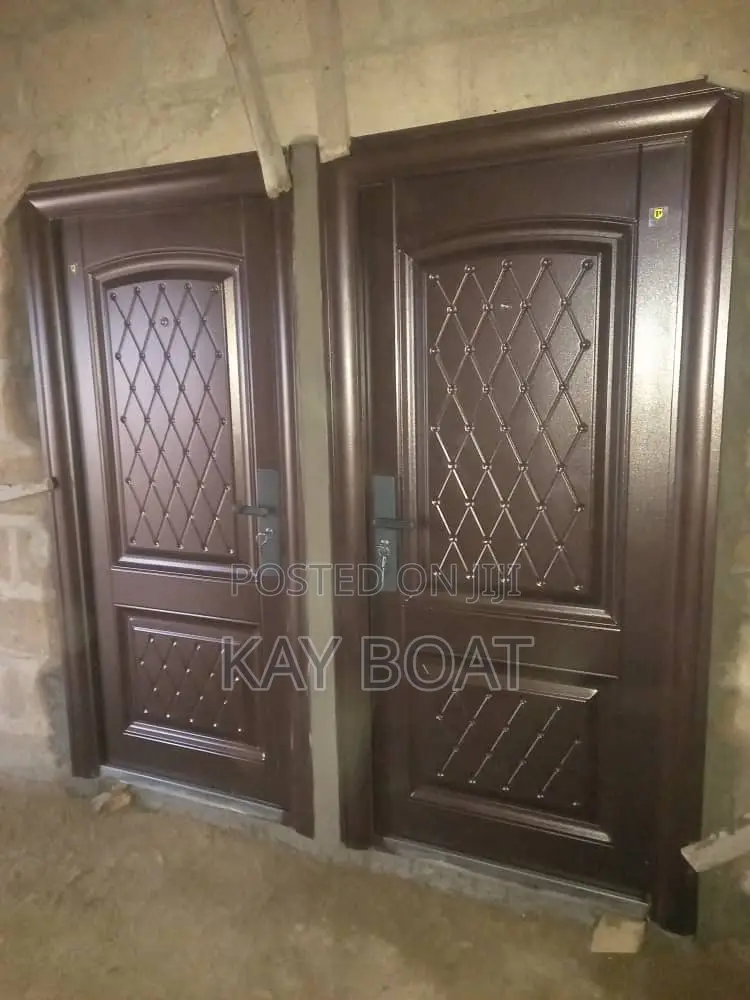Neatly Installed 2 Singles Doors