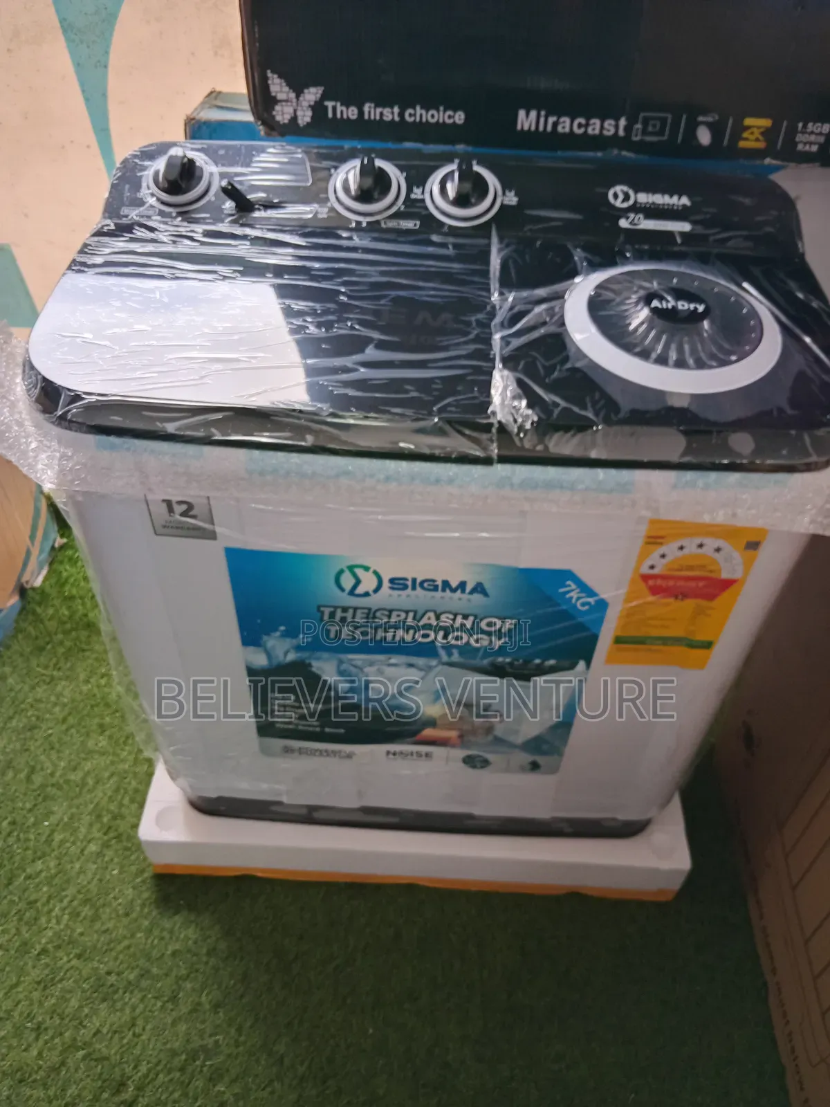 Sigma Gentle Cycle 7kg Sigma Washing Machine