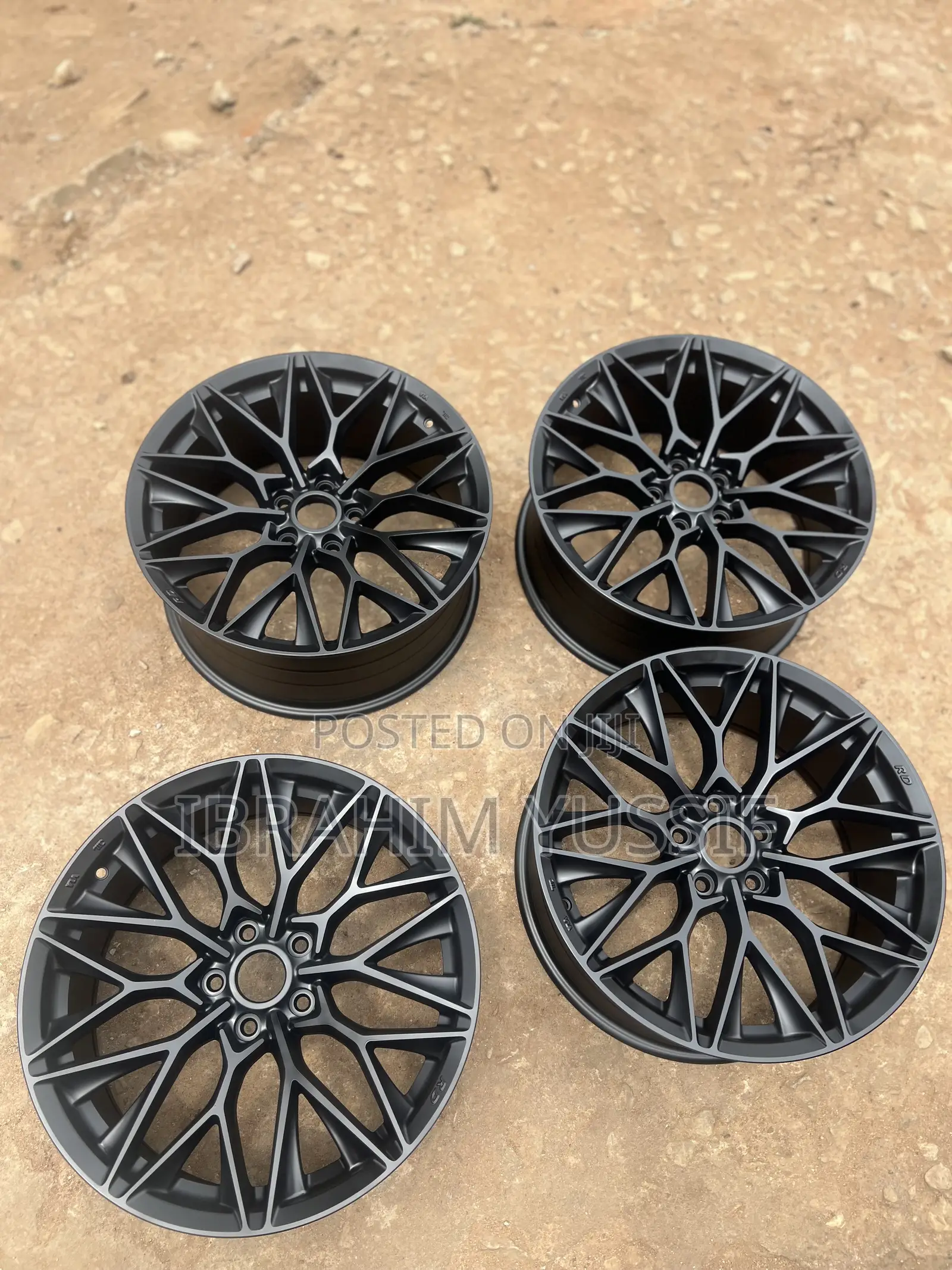 Honda Rims,Benz,Toyota,Hyundai All Black Available.