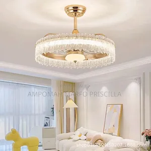 Chandelier Ceiling Light With Inbuilt Fan