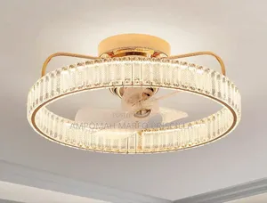 Chandelier Ceiling Light With Inbuilt Fan