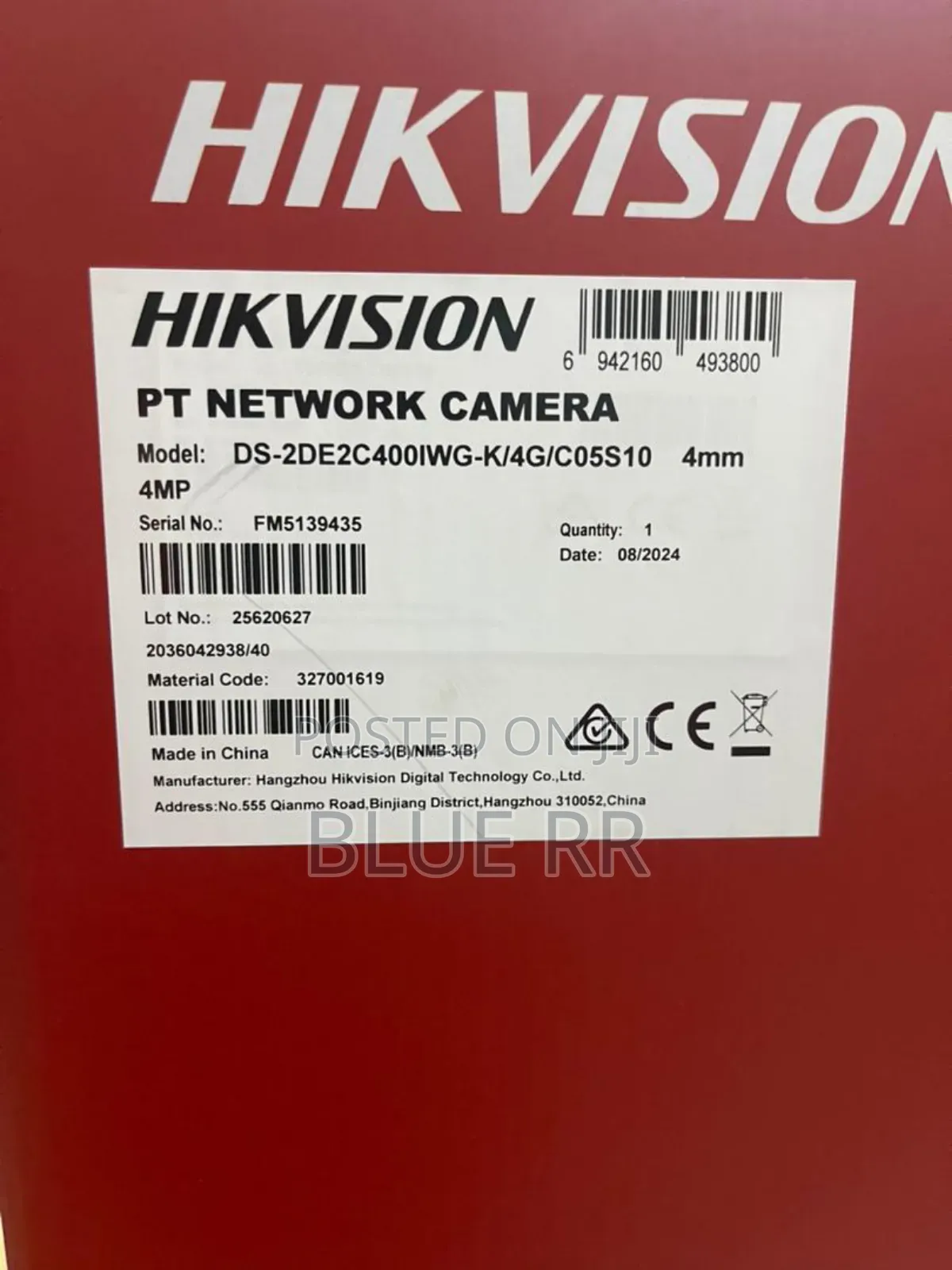 Hikvision Mini Pt Camera