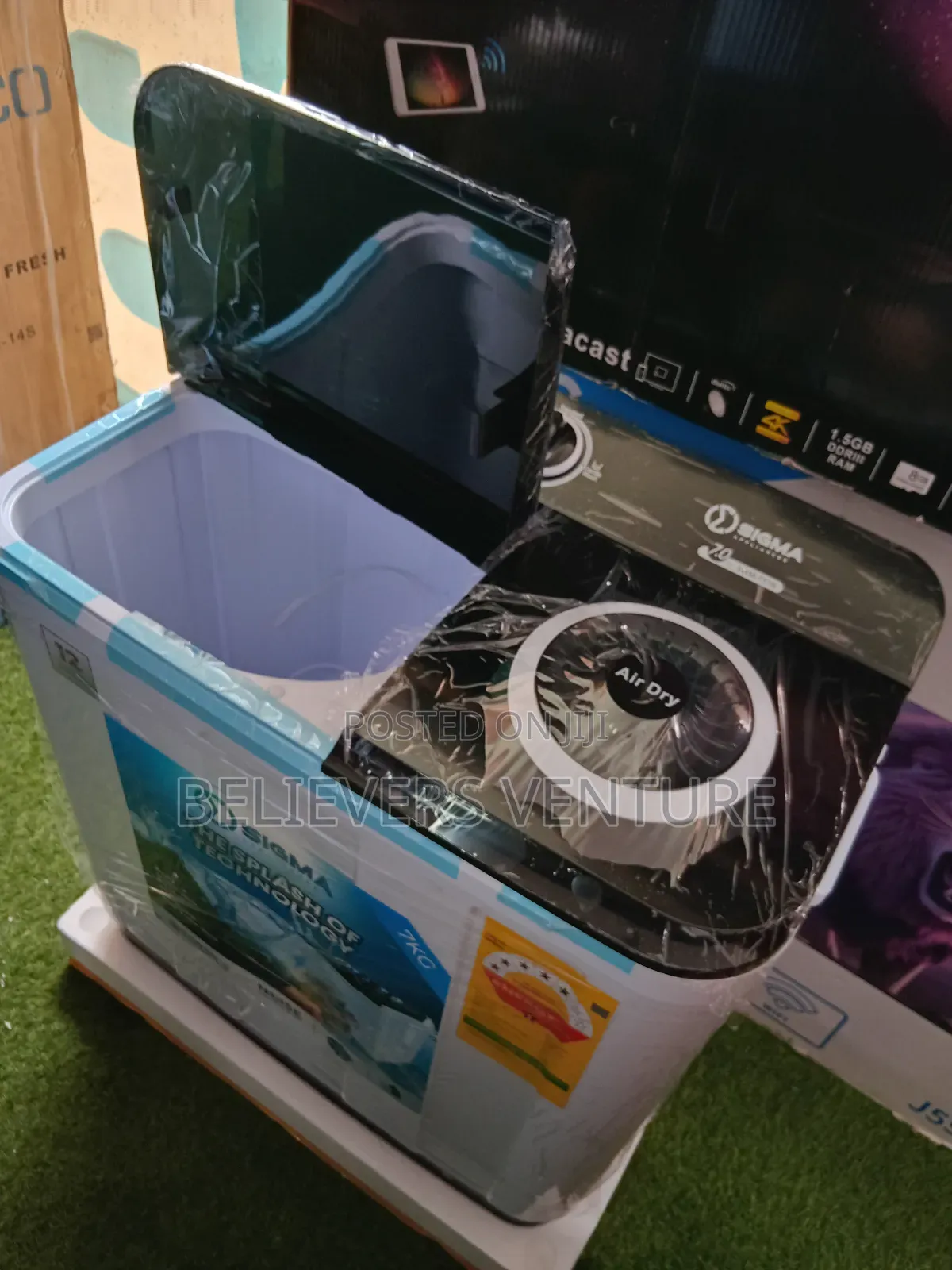 Sigma Energy Saving Washer 7kg Sigma Washing Machine