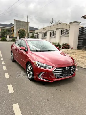 Hyundai Elantra Limited 2018 Red