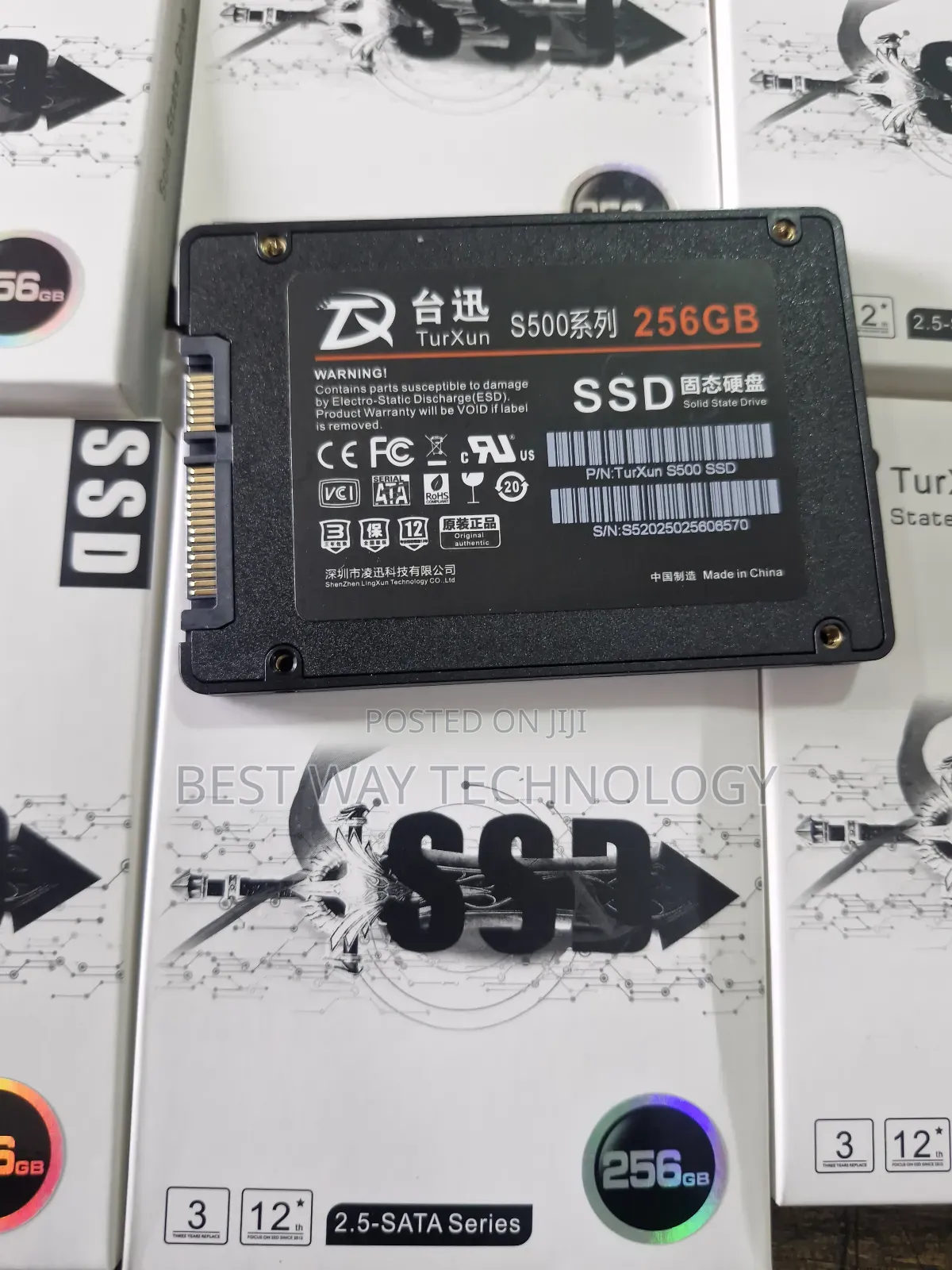 SSD 256gb Hard Drive Sata