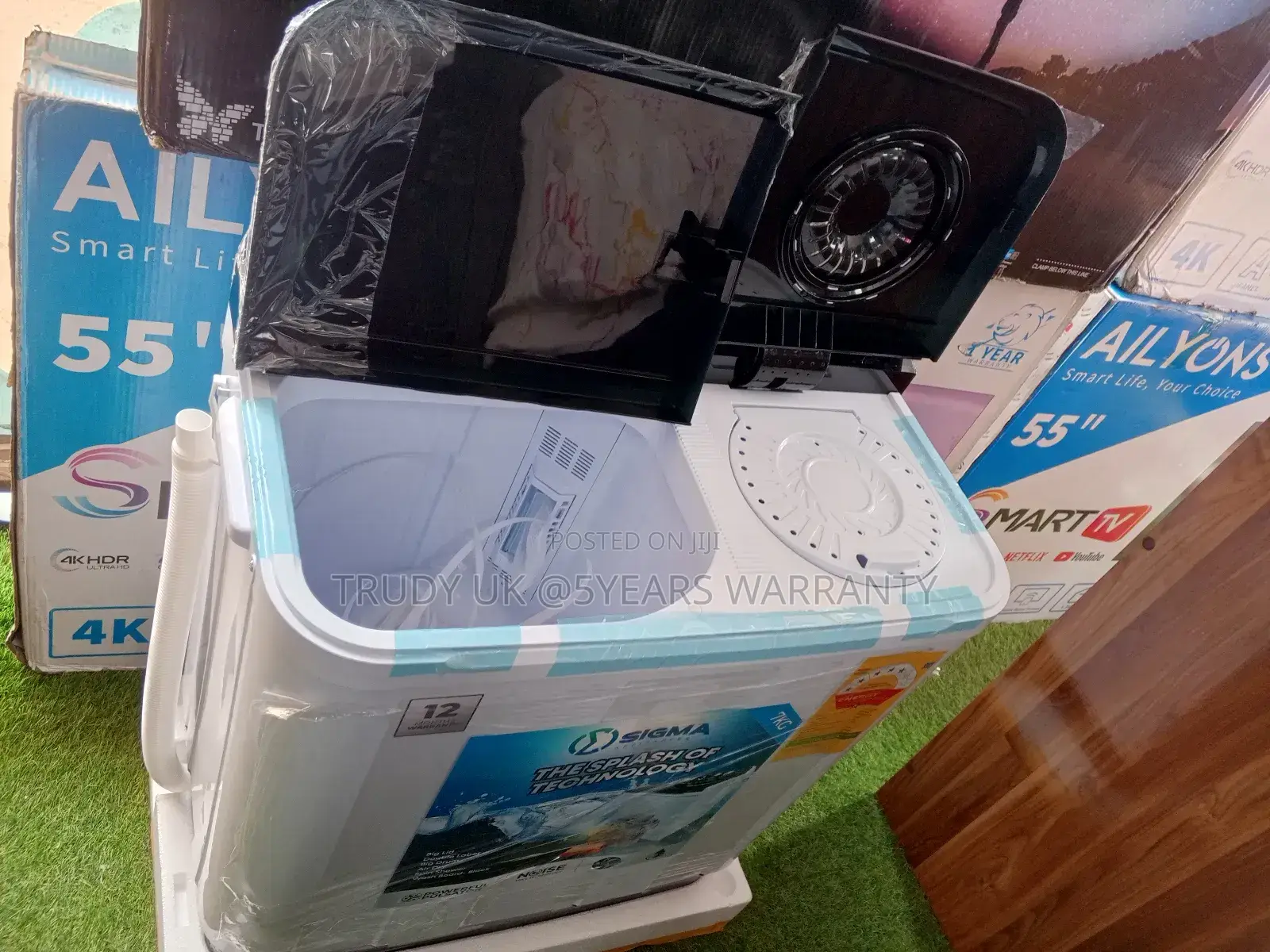 Keep Clothes Fresh Sigma 7kg Twin Tub Washing Machine