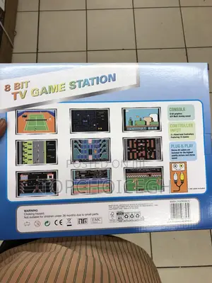8-Bit Tv Game Station – Plug Play Fun