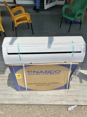 High Capacity Nasco Air Conditioner, -12000btu Out and Indoor Unit