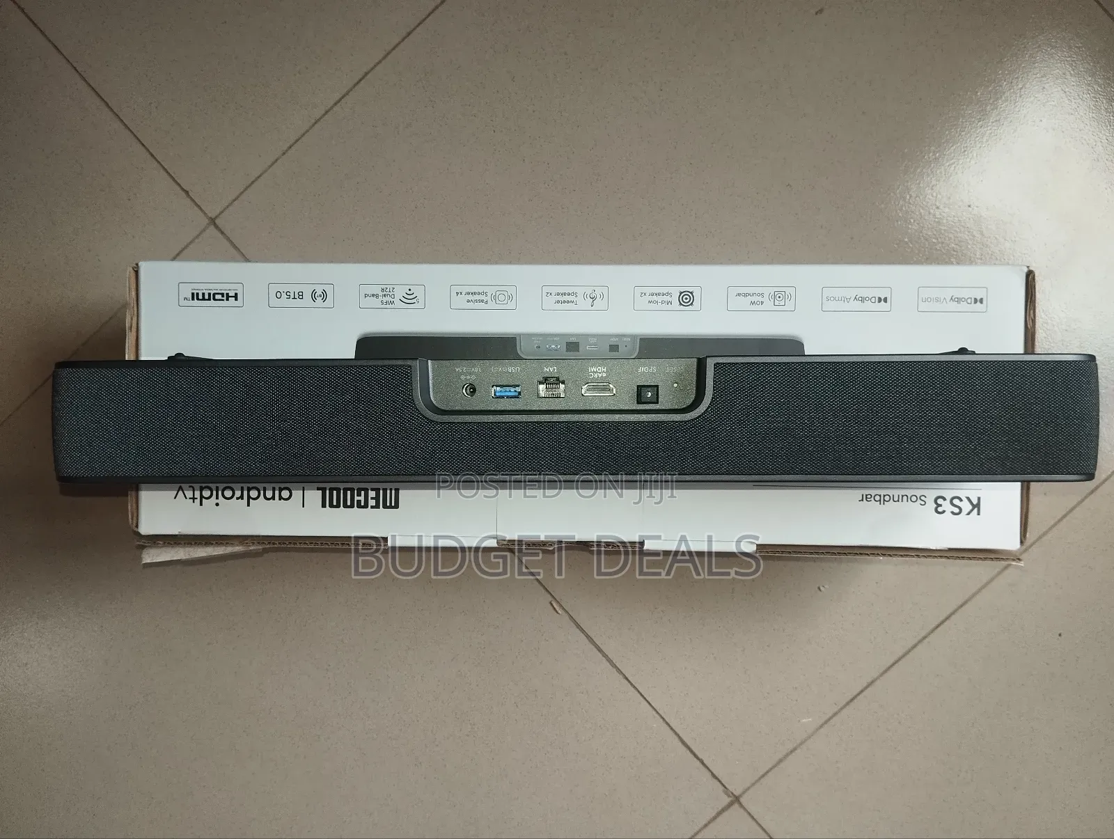 Google Certified Soundbar With Android Tv Box(For Streaming)