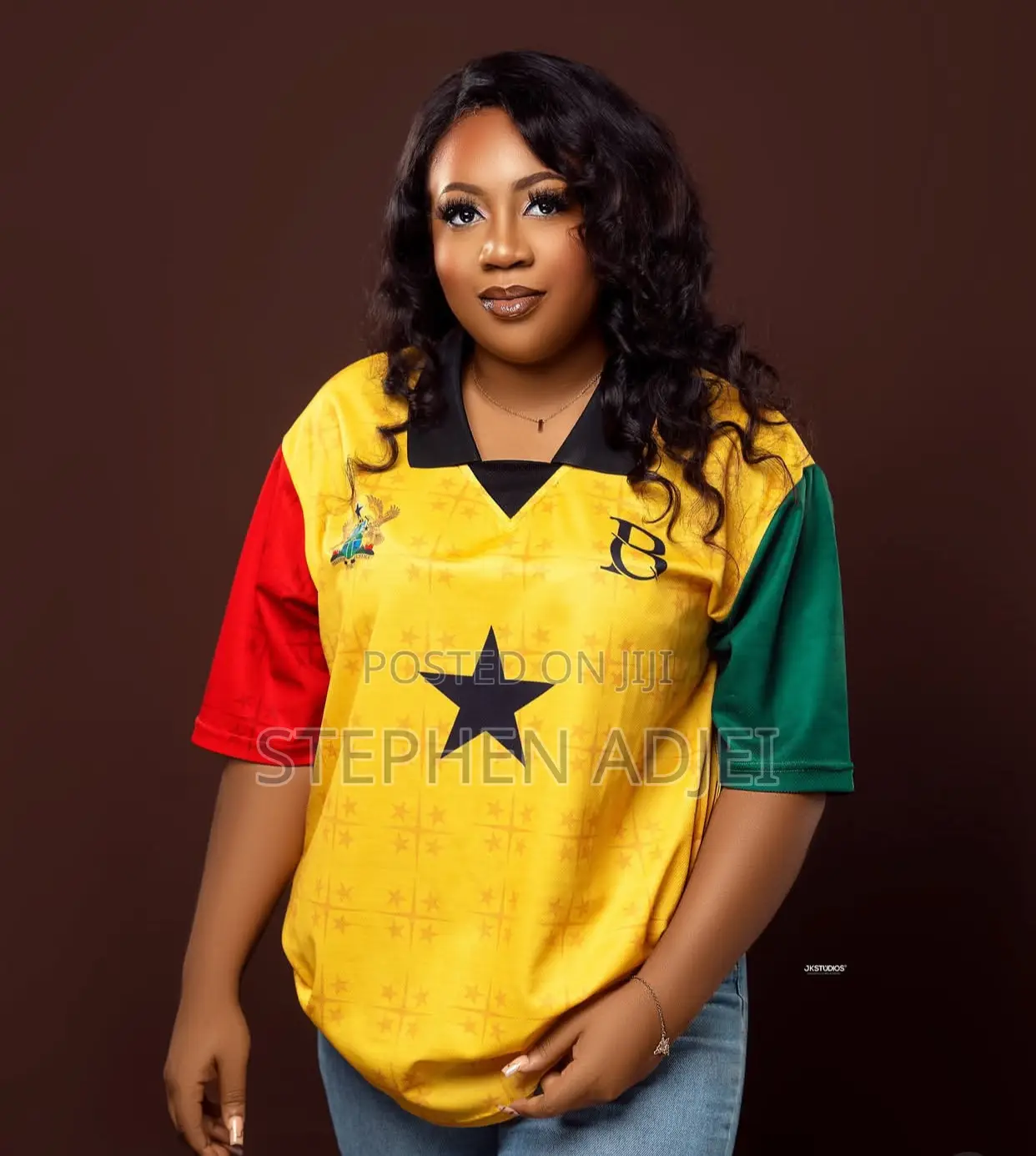 Authentic Retro Ghana Jersey
