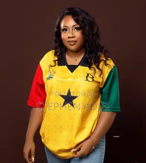 Authentic Retro Ghana Jersey