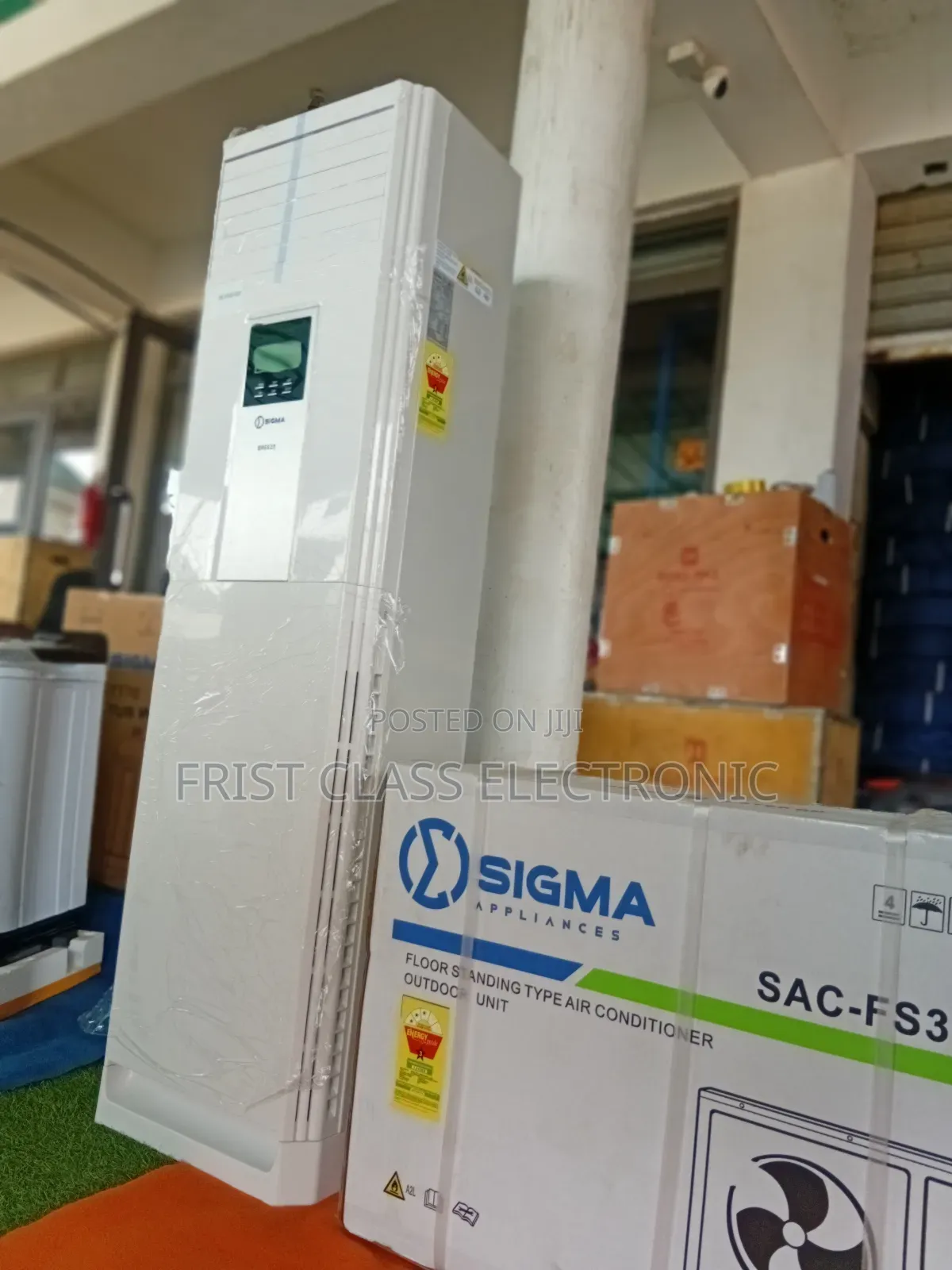 Experience Chill Sigma Appliances Tower Air Conditioner Floor Standing