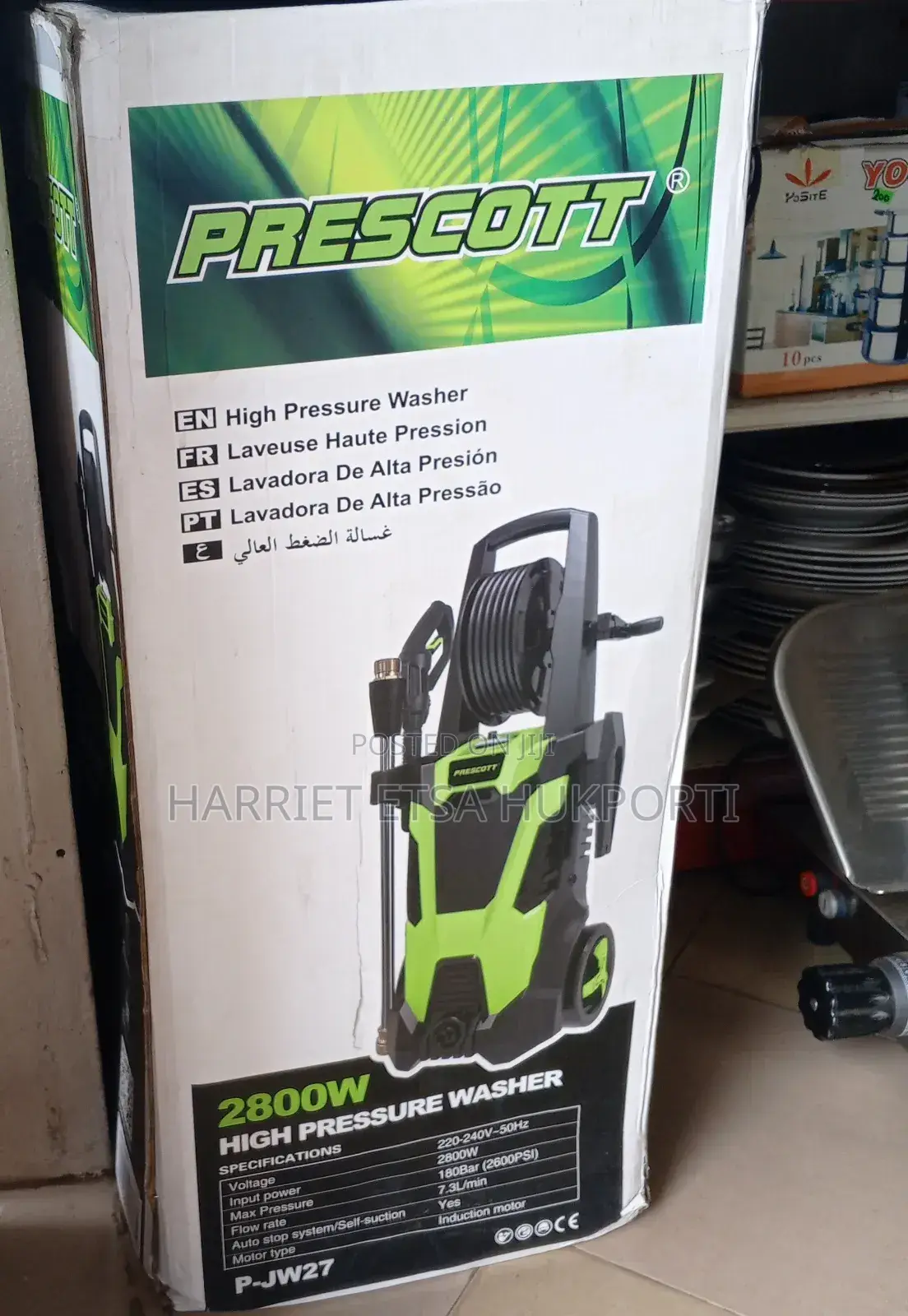 Brand New 2800w Prescott High Pressure Washer