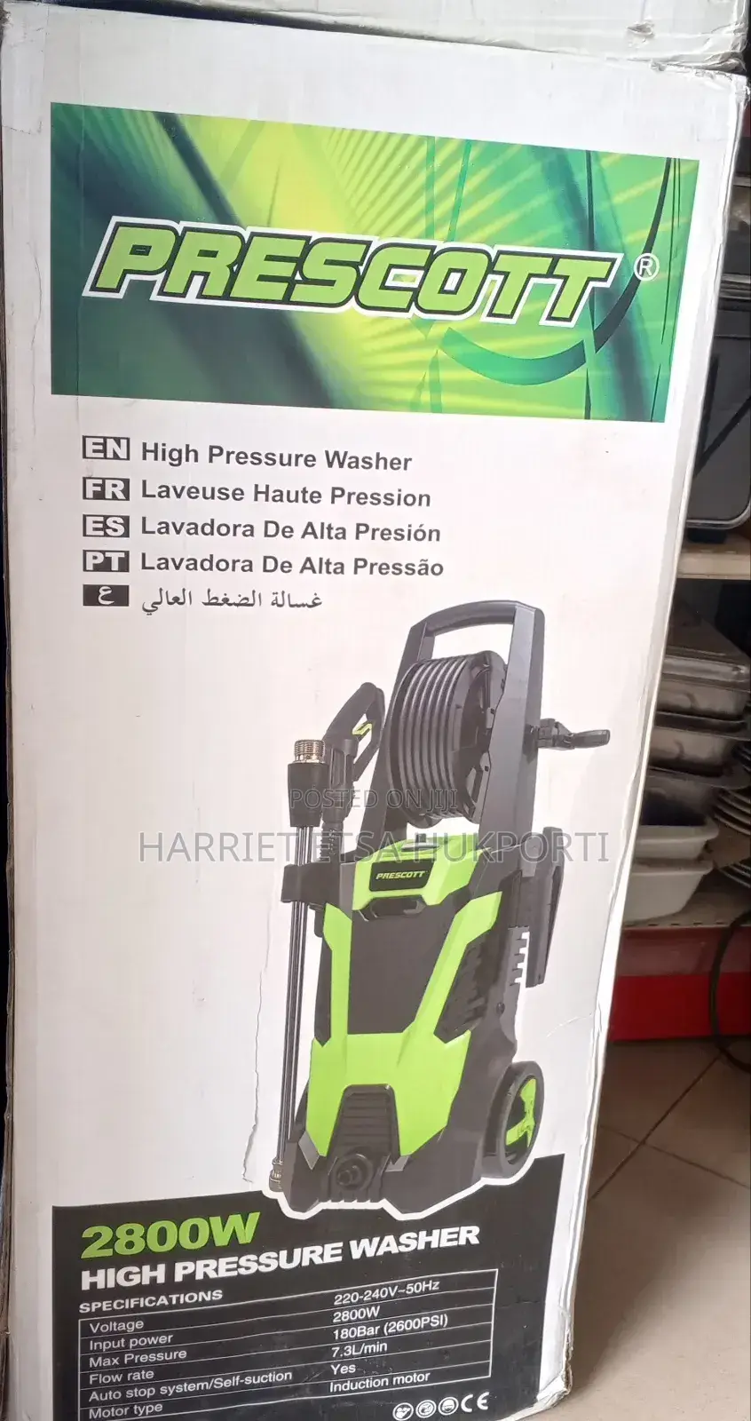 Brand New 2800w Prescott High Pressure Washer