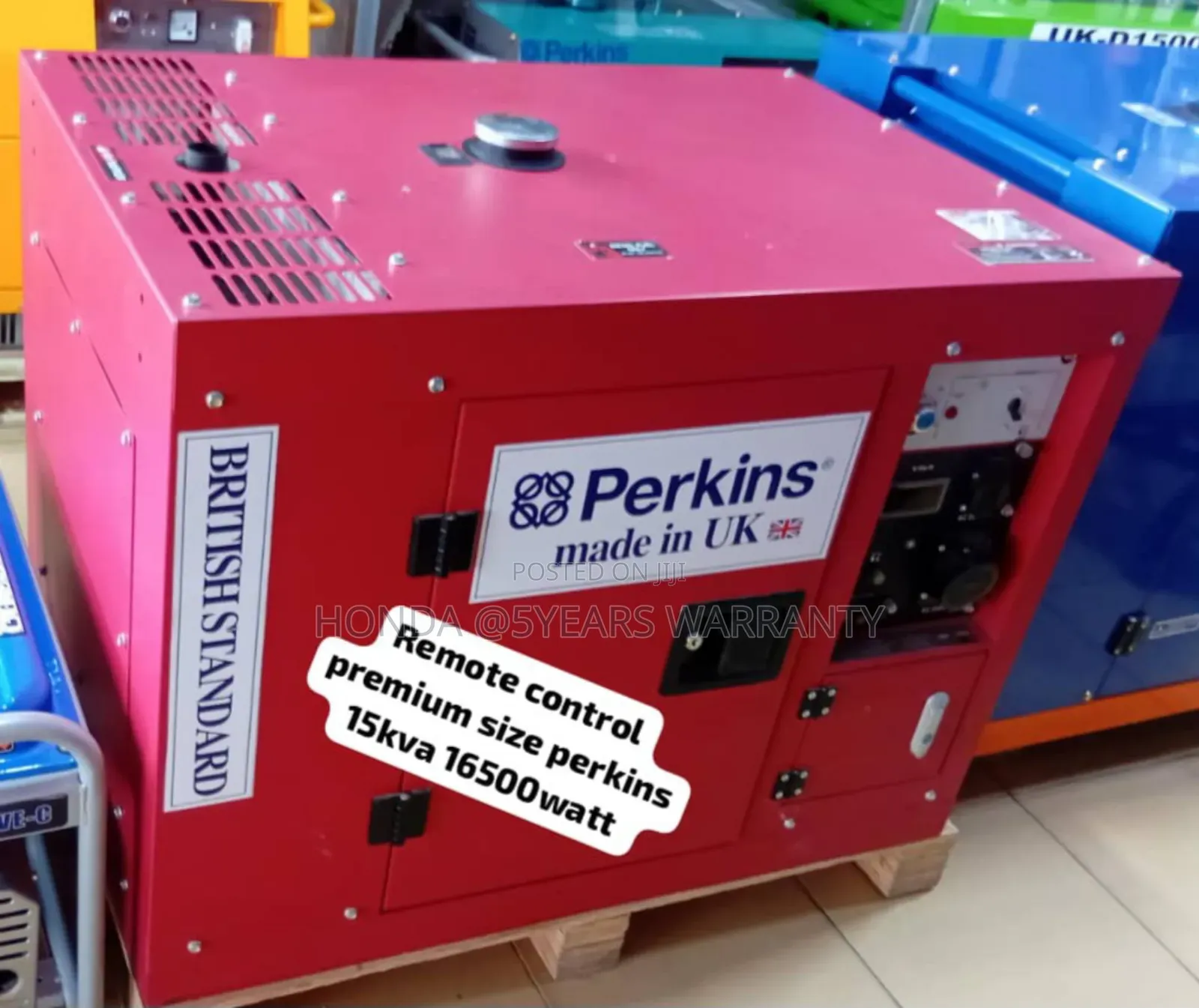 Power Guard Perkins 15kva 16500watt Remote Control Perkins
