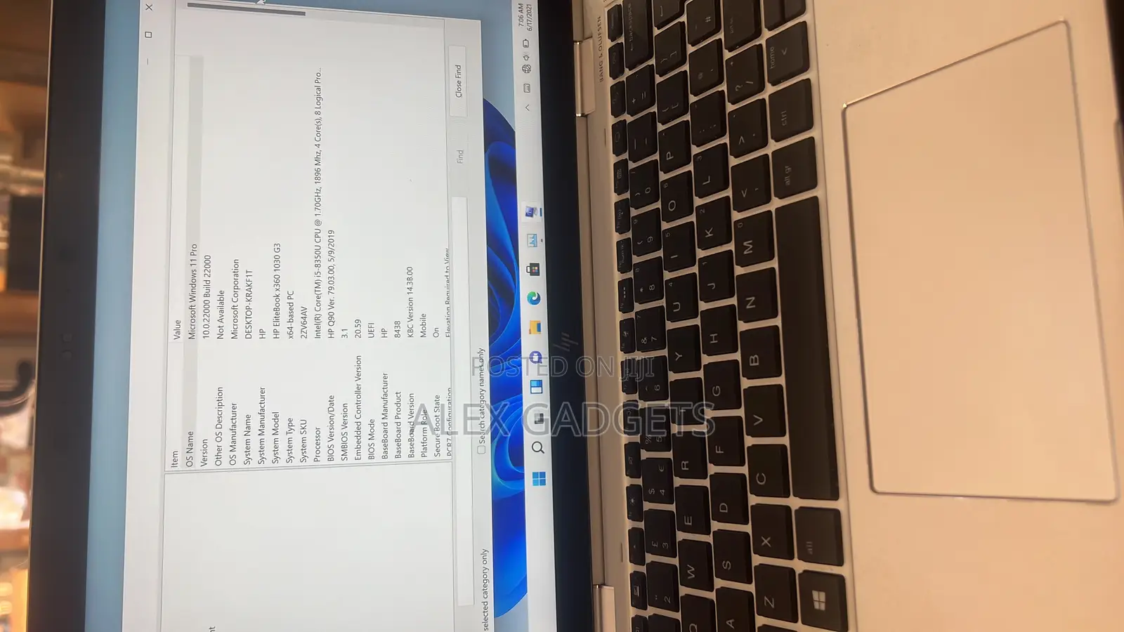 Laptop HP EliteBook 1030 16GB Intel Core I5 SSD 256GB