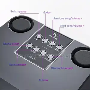 Bluetooth Karaoke Speaker Wireless Microphone