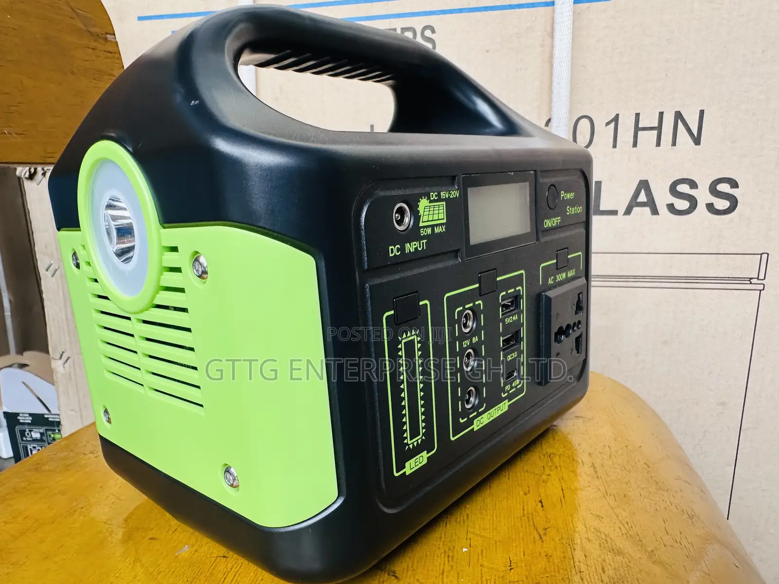 Portable Solar Power Station (300w)