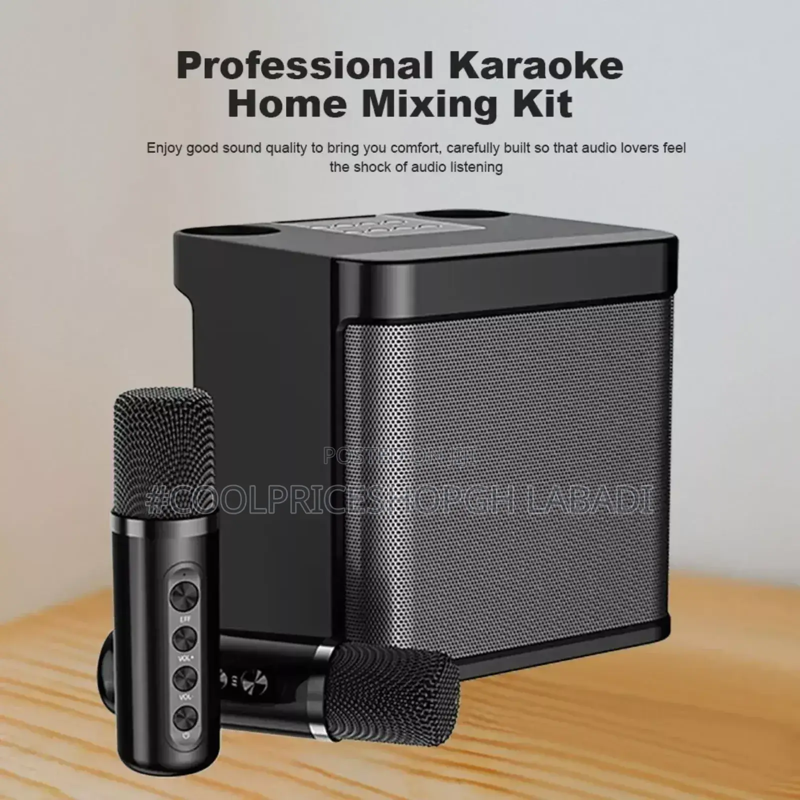 Bluetooth Karaoke Speaker Wireless Microphone
