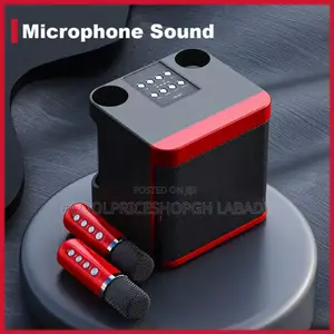 Bluetooth Karaoke Speaker Wireless Microphone