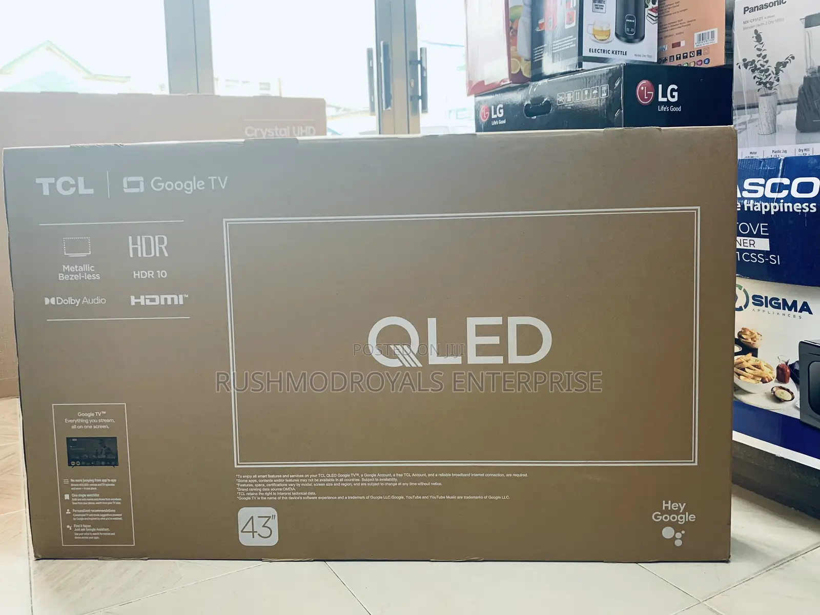 TCL 43s5k: The 43-Inch Qled Google Tv With Dolby Audio.