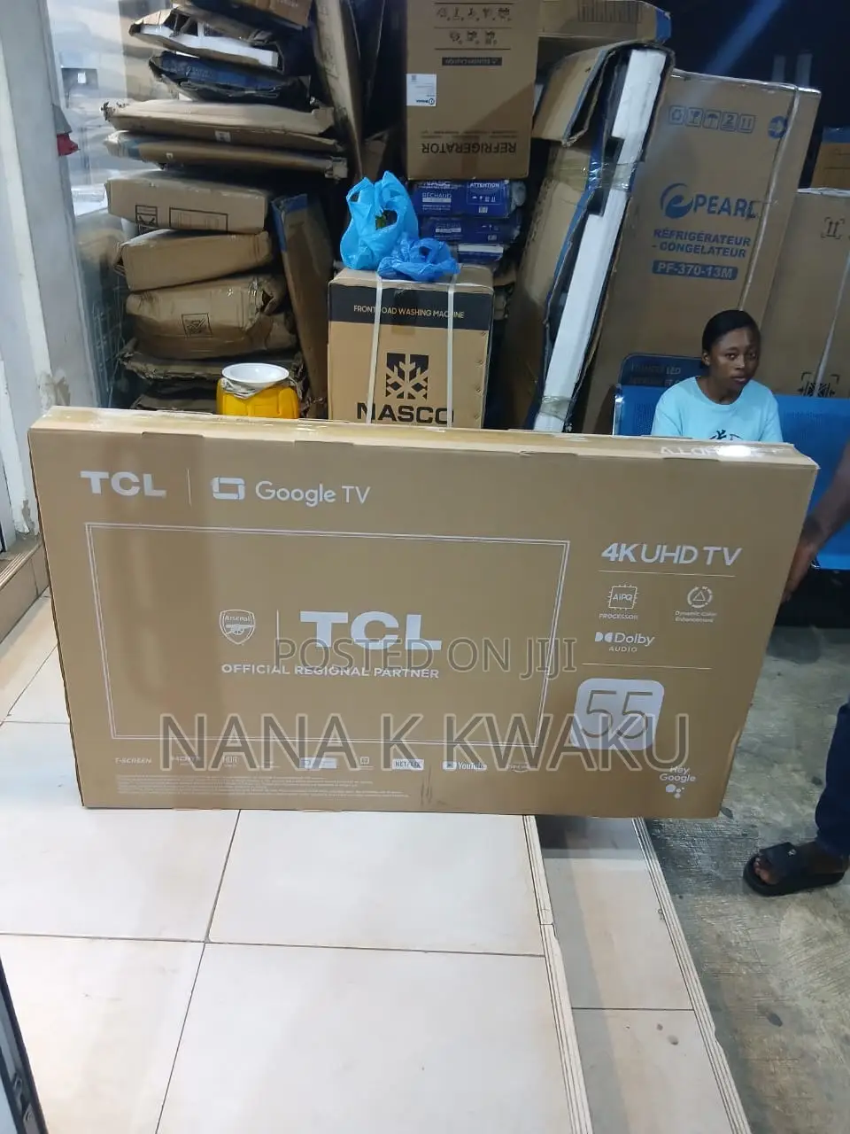 Good Luck TCL 55inches Smart Tv