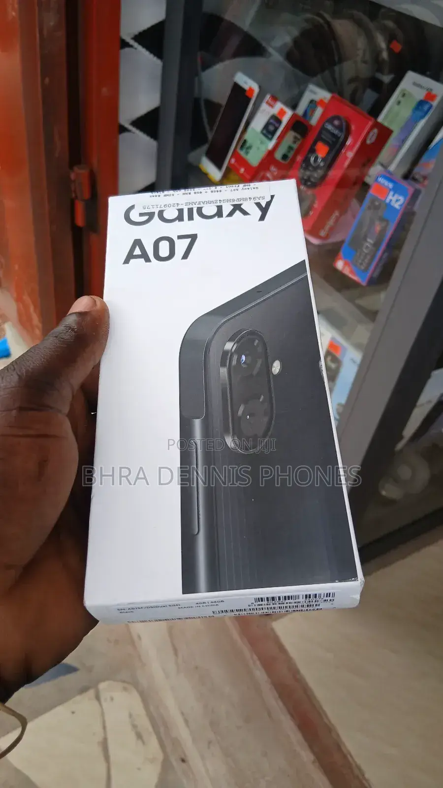 New Samsung Galaxy A07 4G 64 GB Black