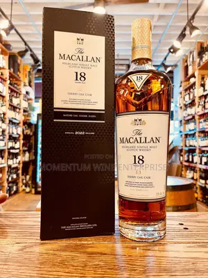 Macallan Sherry Oak 18yr Single Malt Whisky 70cl