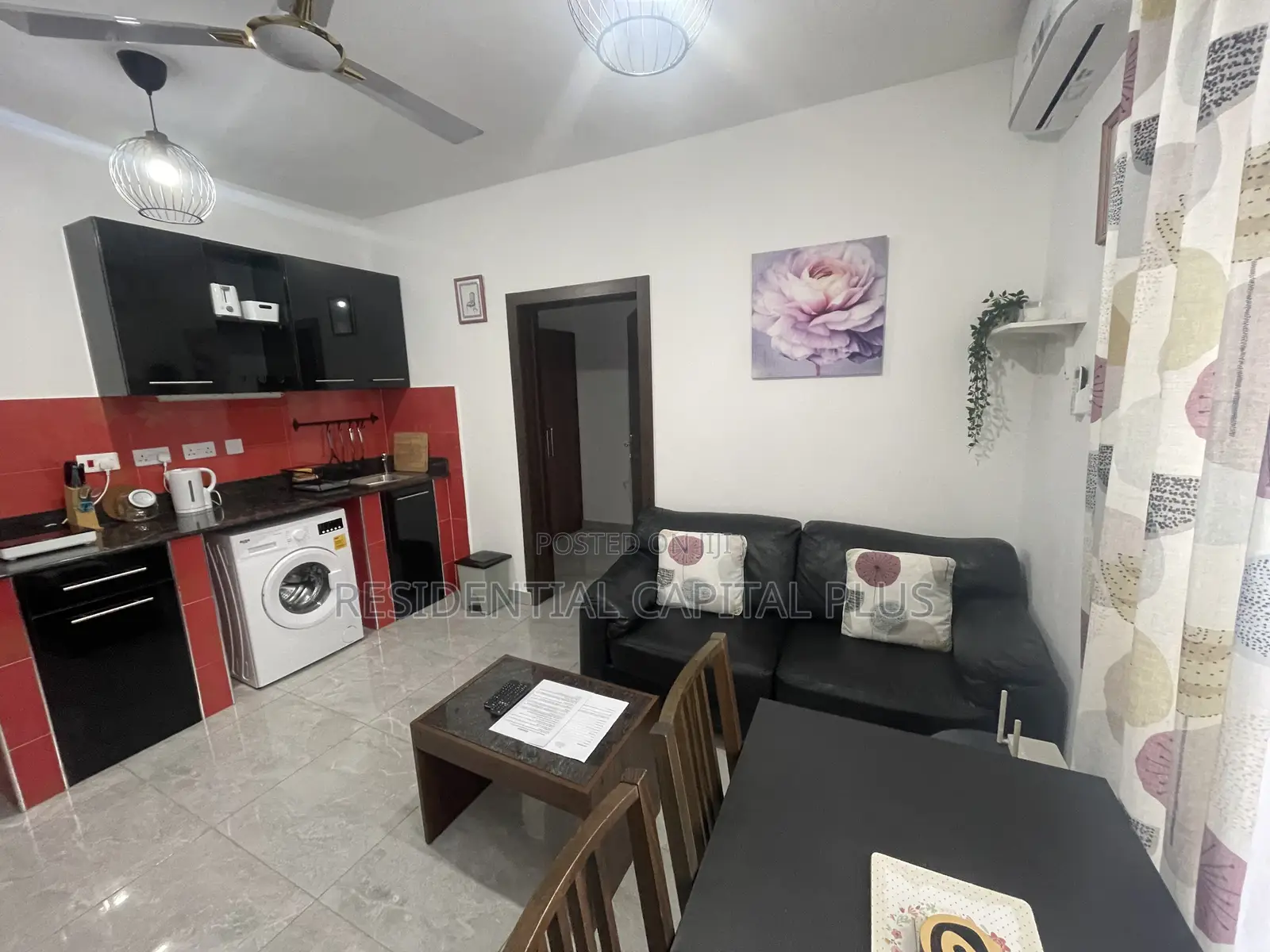 Furnished 1bdrm Apartment in 18 Junction Kfc, Spintex for rent