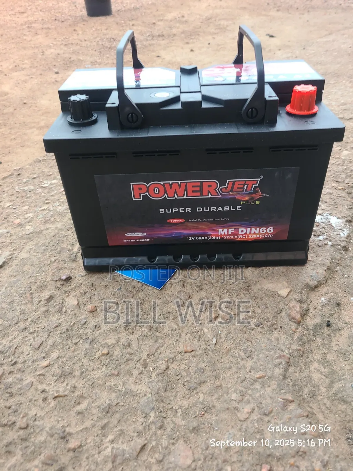 15 Plates Powerjet Durable Car Battery