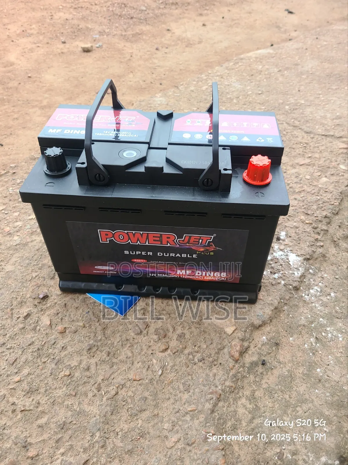 15 Plates Powerjet Durable Car Battery