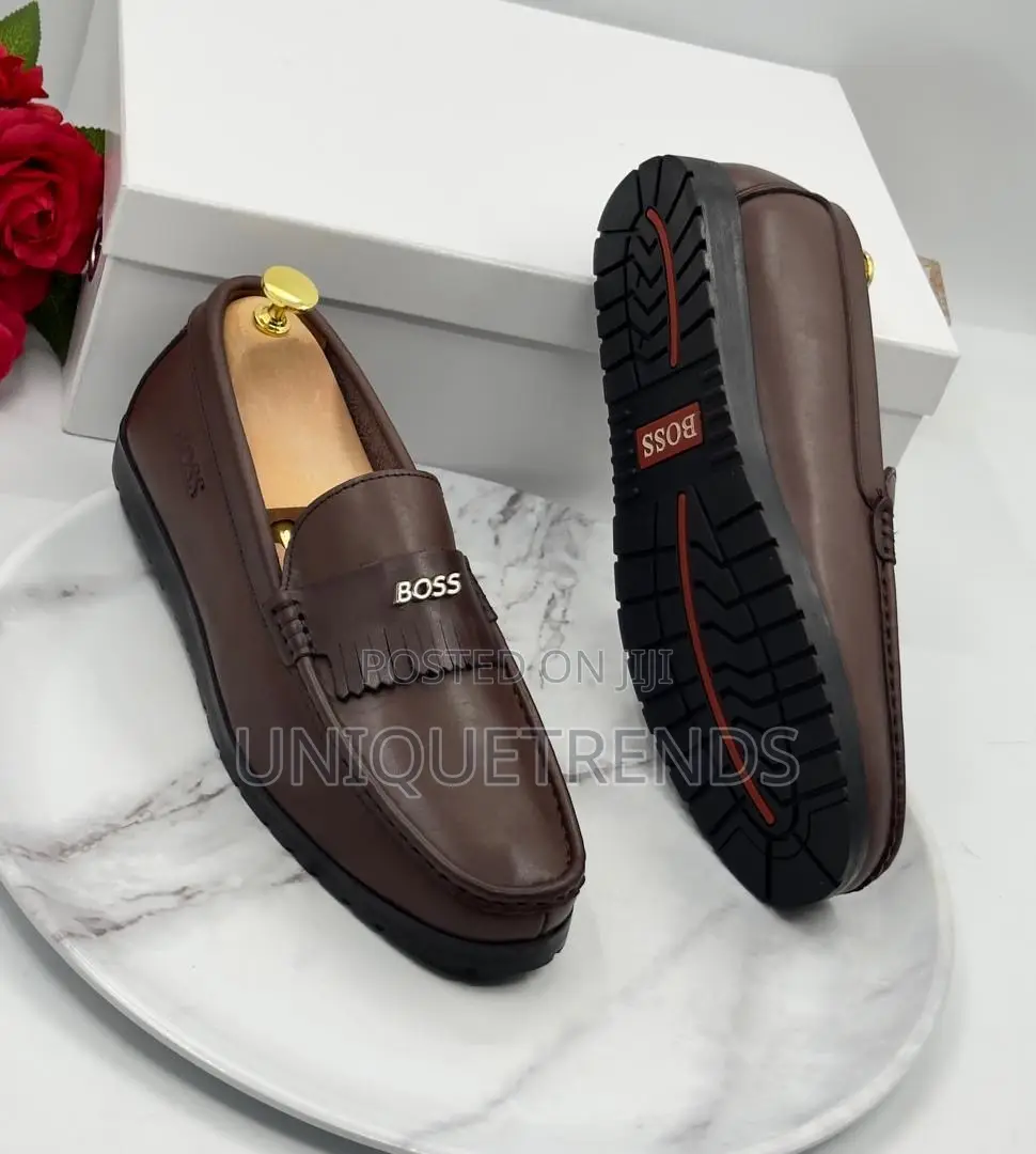 Quality Boss Leather Loafers