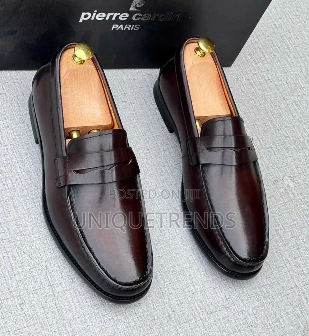 Executive Pierre Cardin Leather Loafers