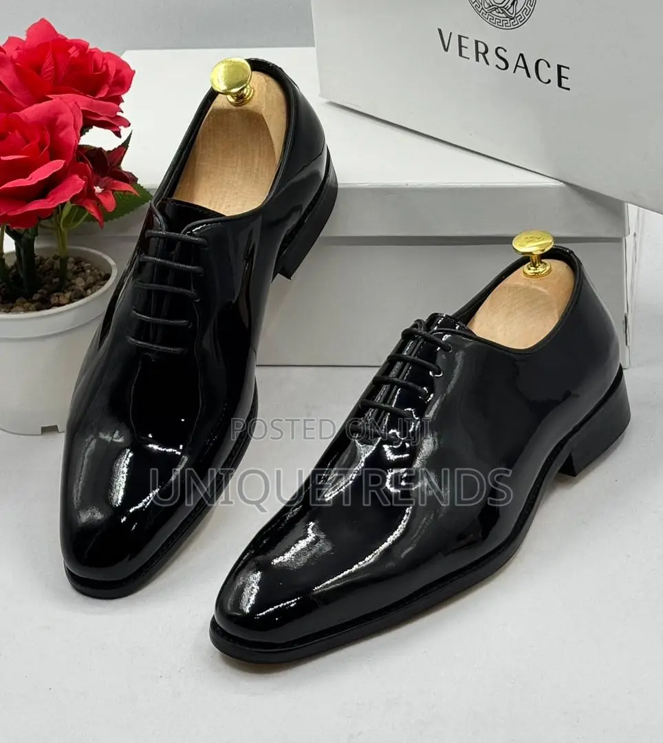 Versace Classic Patent Leather Shoe