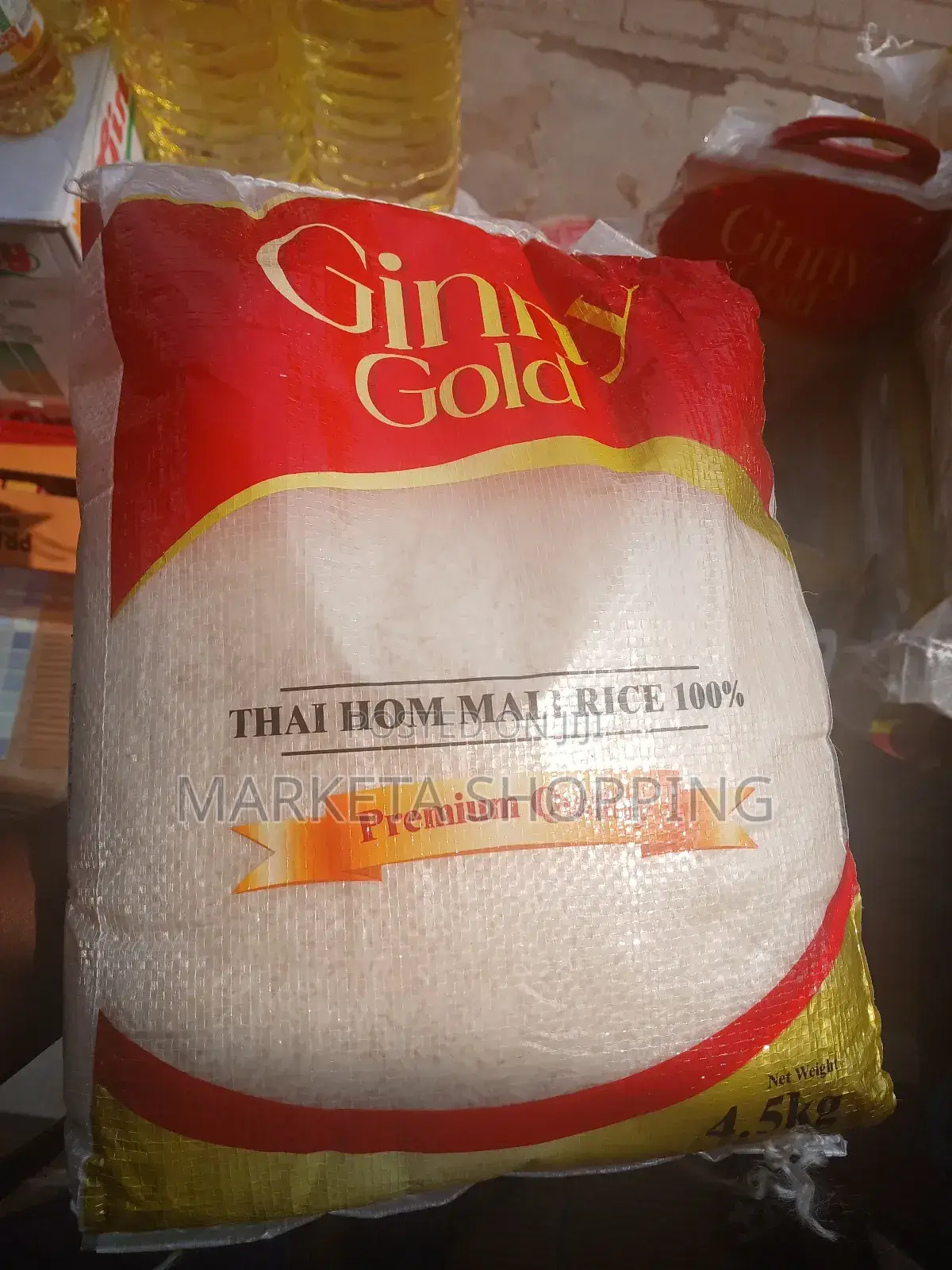 Ginny Gold Thai Hom Rice 4.5kg