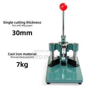 Heavy Duty Manual Round Corner Cutting Machine