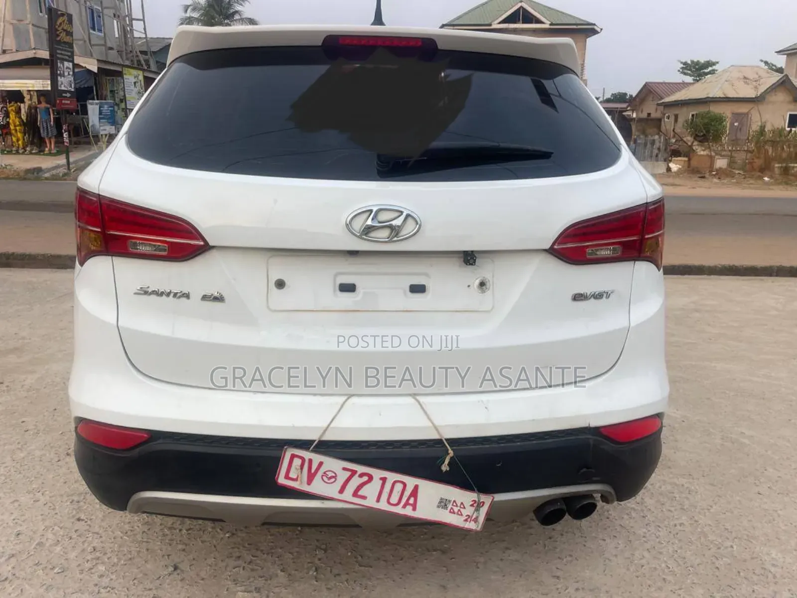 Hyundai Santa Fe 2014 White